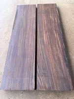 Cocobolo Rosewood (2 pcs) - both 1 x 5-3/4 x 23-1/4